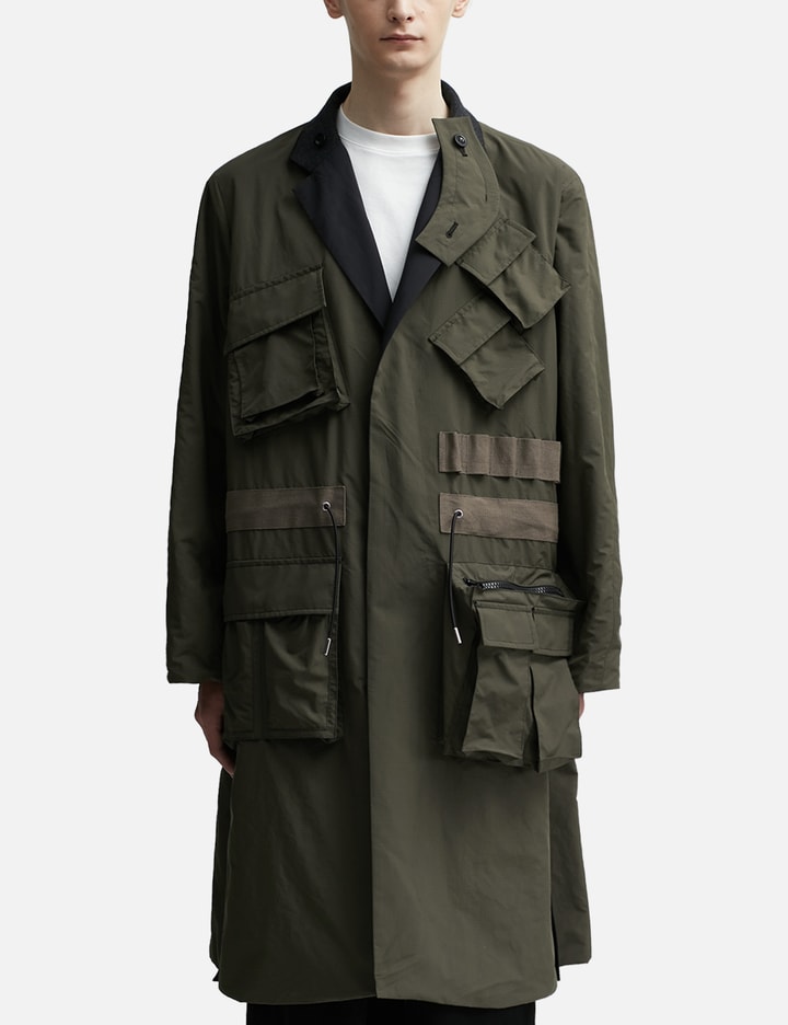 Matte Taffeta Reversible Long Coat Placeholder Image