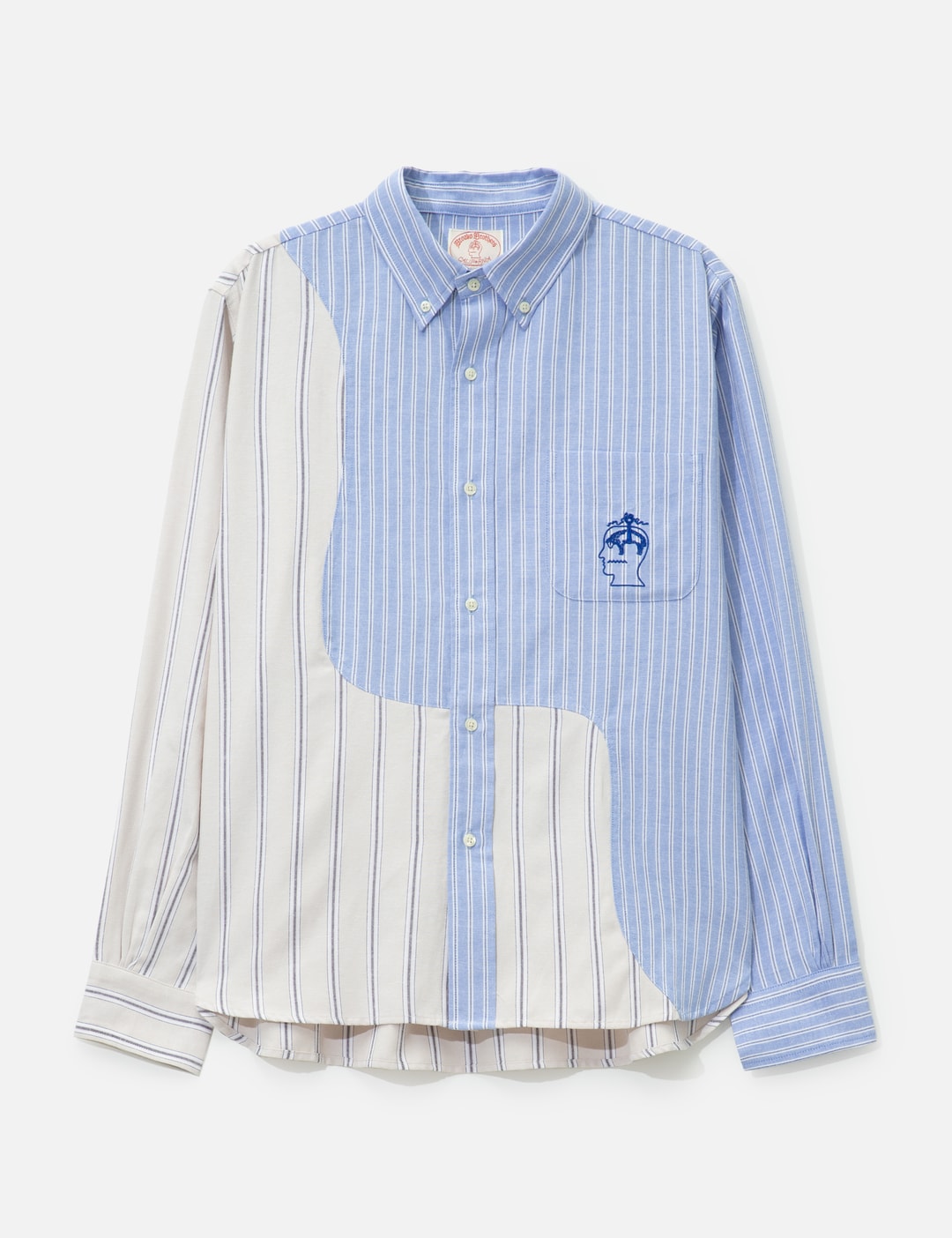 Brooks Brothers California Organic Panel Oxford Button Up view 7
