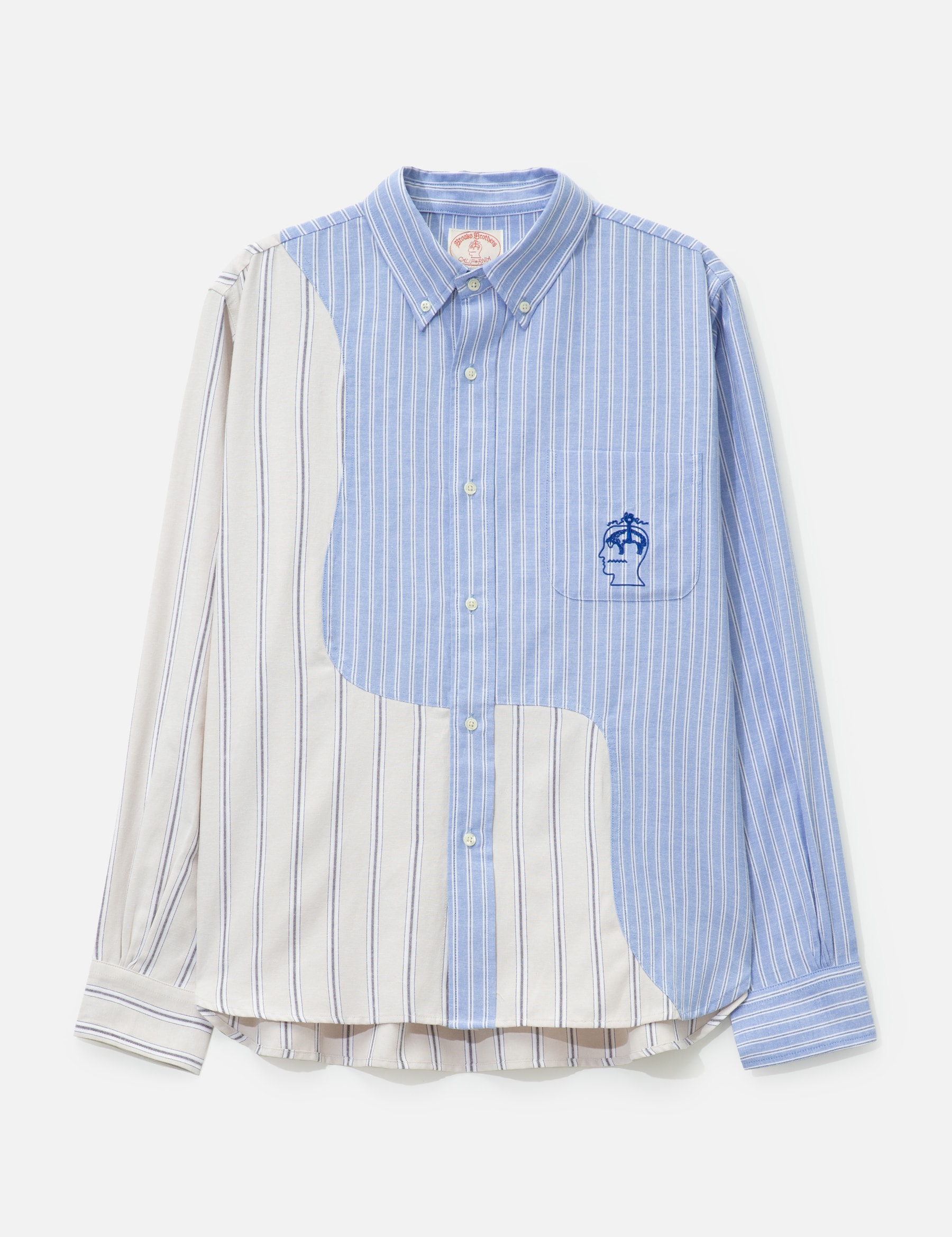 Brooks Brothers California Organic Panel Oxford Button Up view 16
