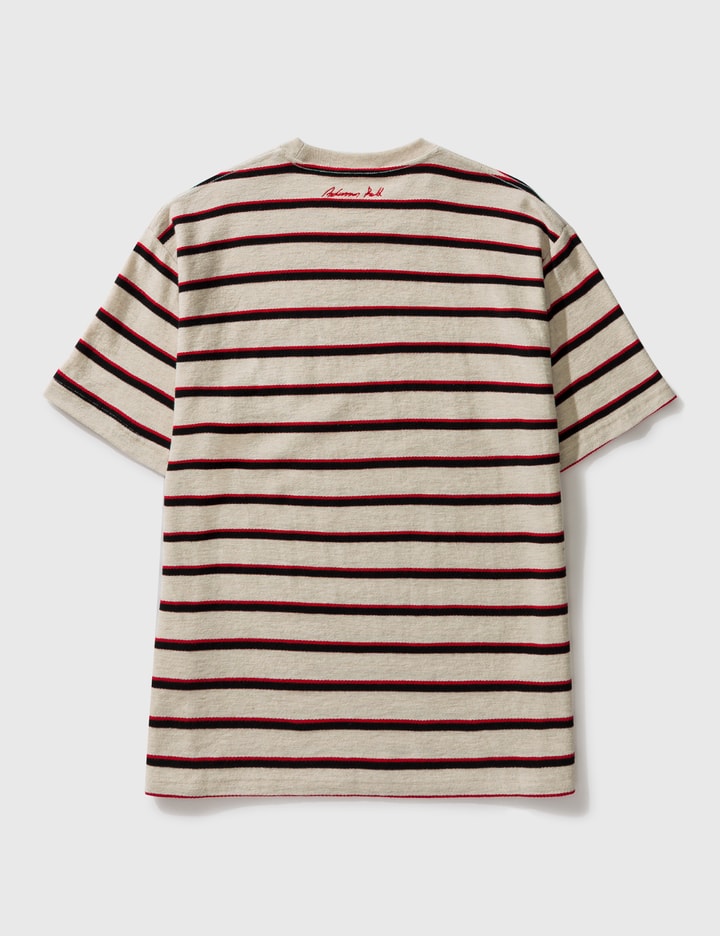 Unisex Andersson Bell Logo Stripe T-shirt Placeholder Image