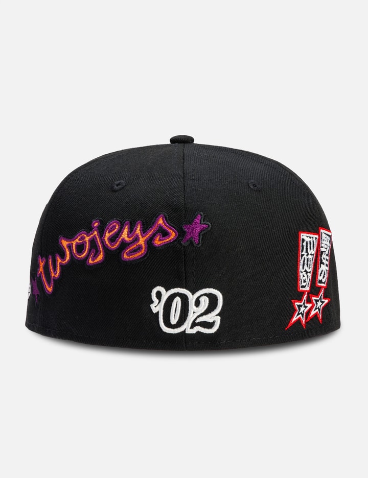 New Era X Twojeys Embroidered Black 59Fifty view 3