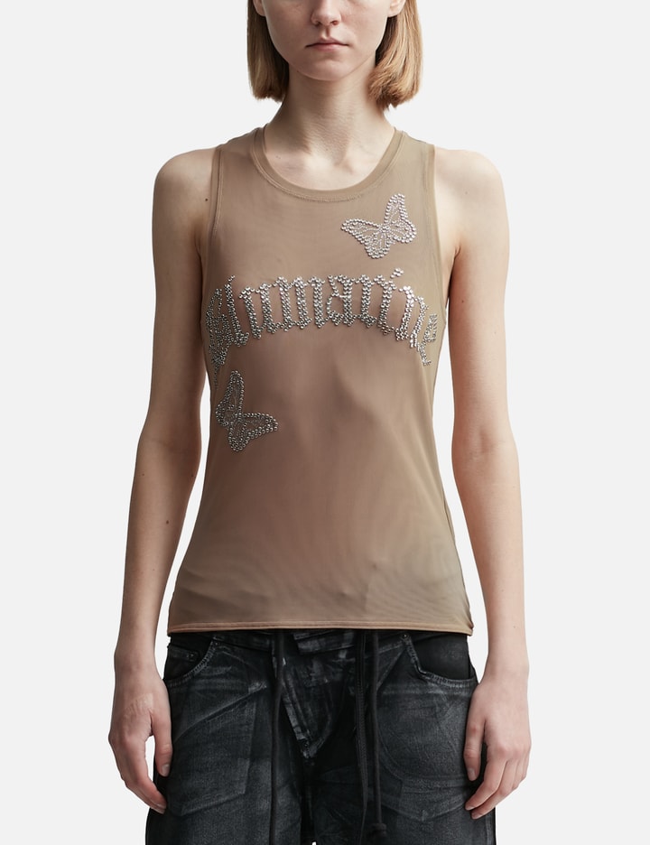 BUTTERFLY MESH TANK TOP Placeholder Image