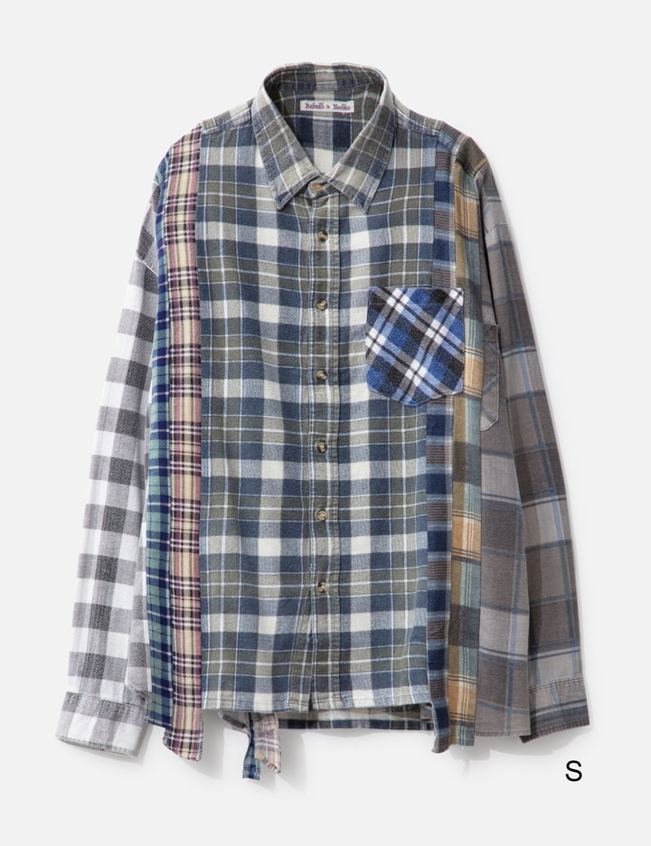 7 Cuts Wide Flannel Shirt Placeholder Image