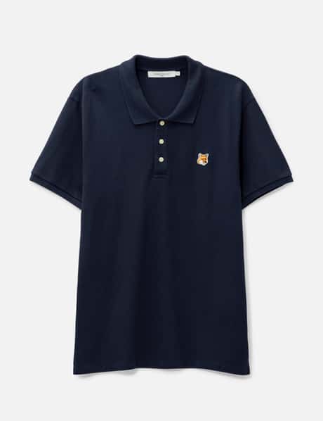 Maison Kitsuné Fox Head Patch Classic Polo Shirt