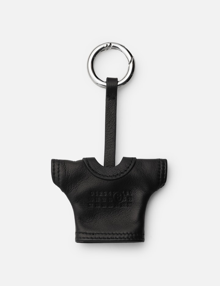 Mm6 Maison Margiela Leather Keychain And Bag Charm