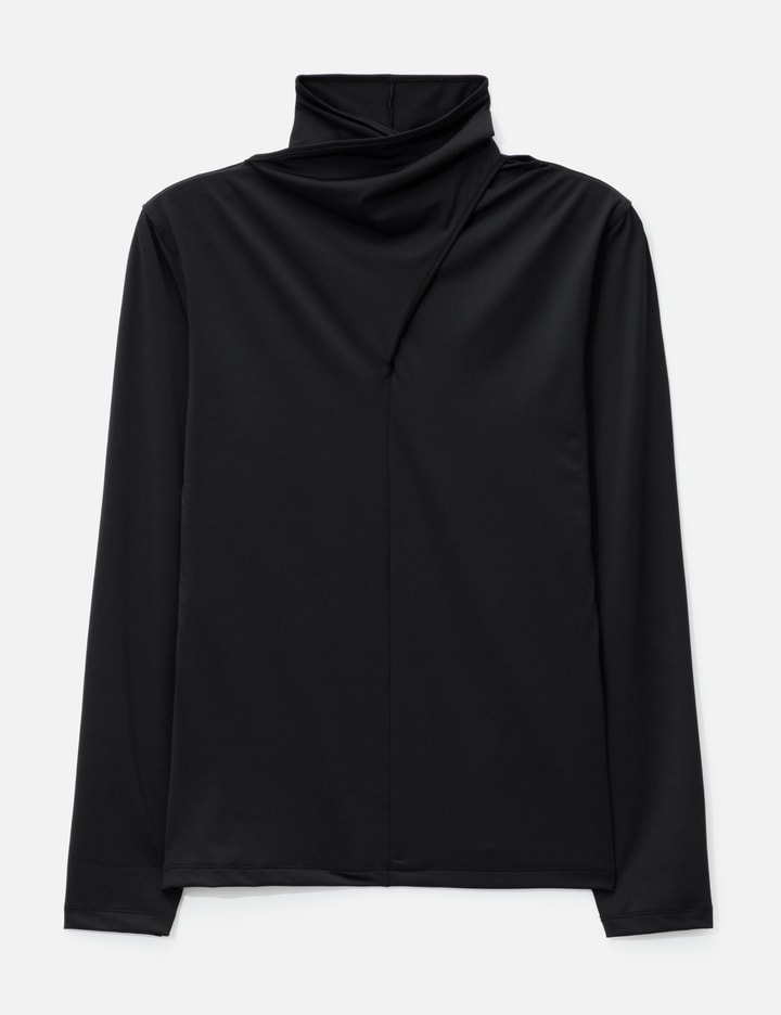 CROSSED COLLAR LS TOP Placeholder Image