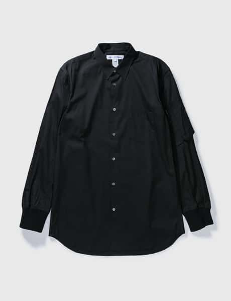 Comme des Garçons Shirt Comme Des Garçons Shirt Black Military Pocket Shirt