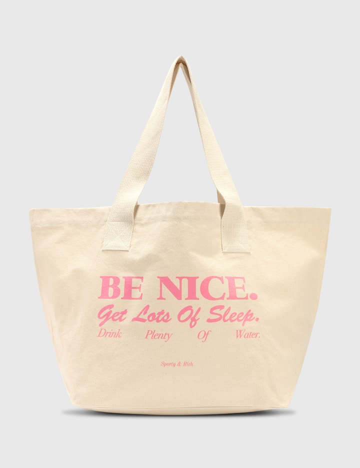 Be Nice Tote Bag Placeholder Image