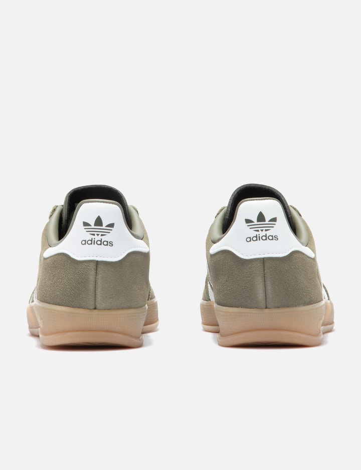 Adidas Originals Adidas Womens Olive Strata Silver Meta Handball Spezial Logo-print Suede Low-top Trainers