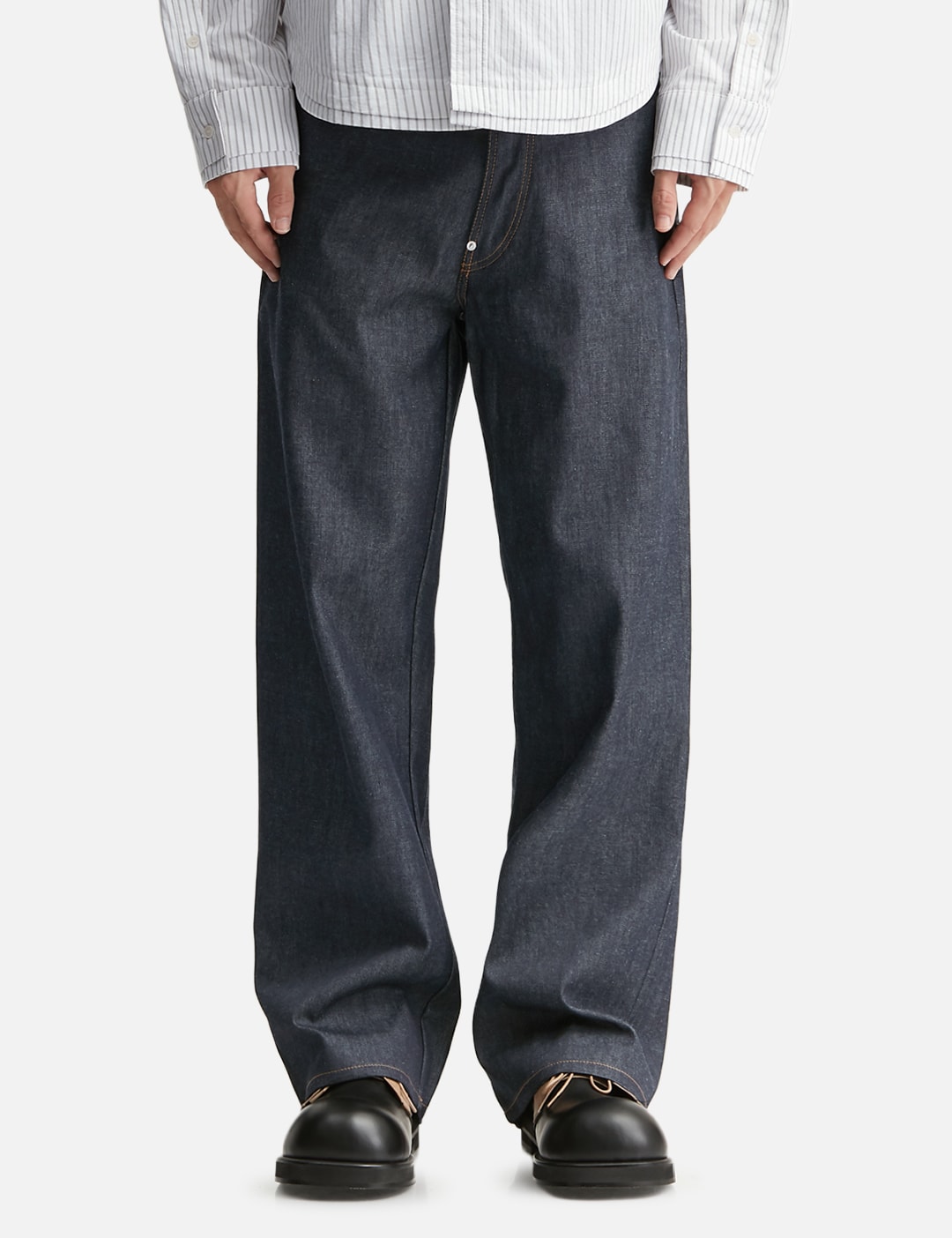 Japanese Tulip Raw Denim Jeans view 11