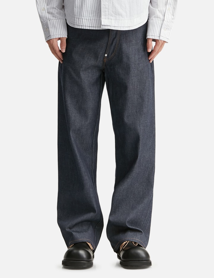 Japanese Tulip Raw Denim Jeans view 3