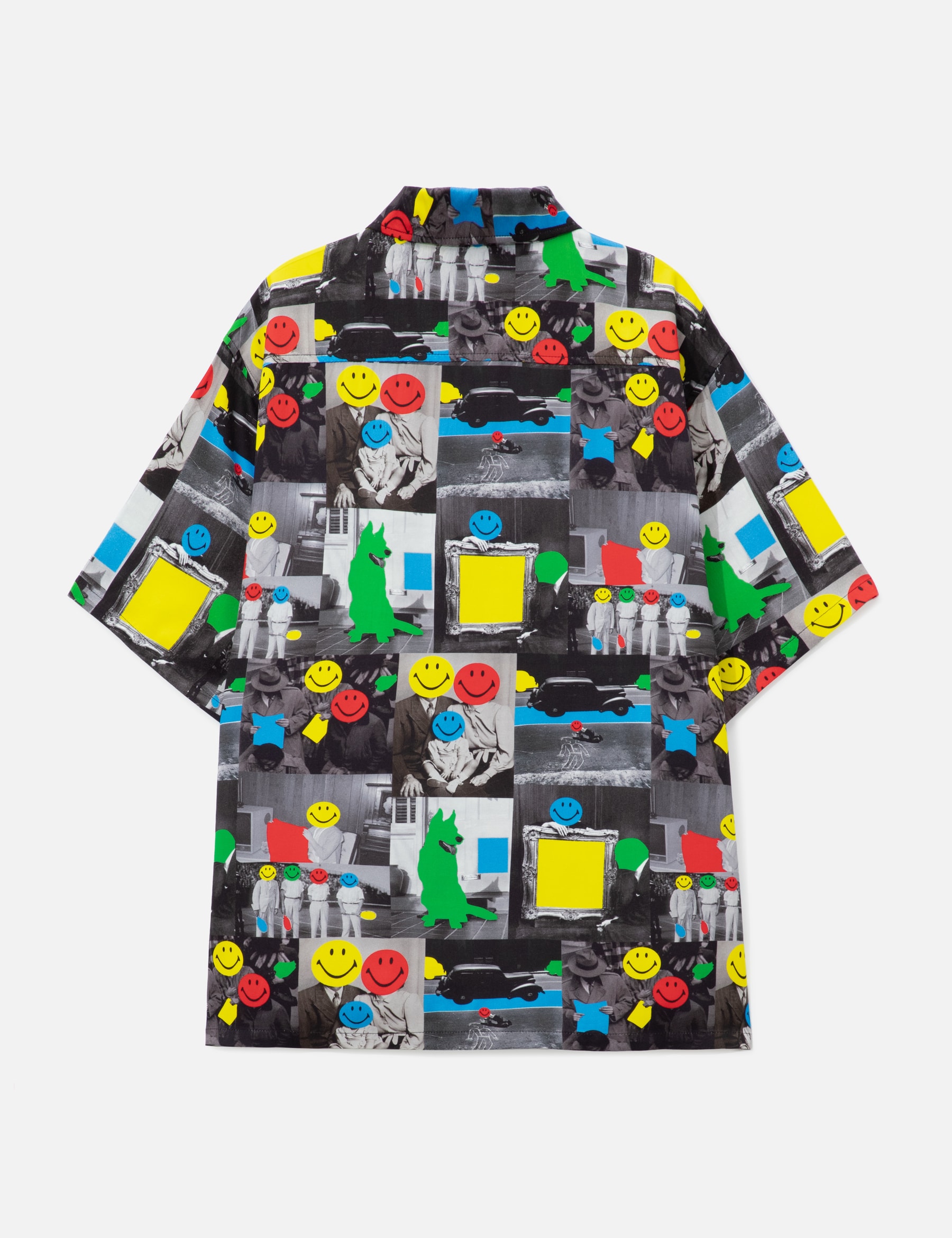 Smiley Collage Short Sleeve Woven view 17