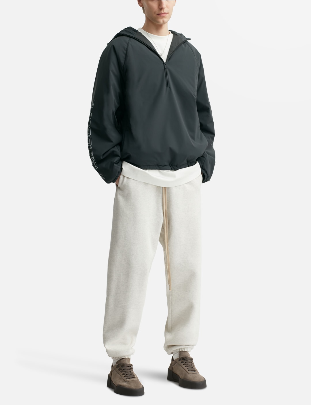 Tech Nylon Half Zip Anorak view 16
