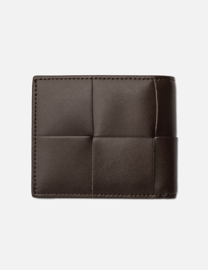 Shop Bottega Veneta Cassette Bi-fold Wallet In Brown