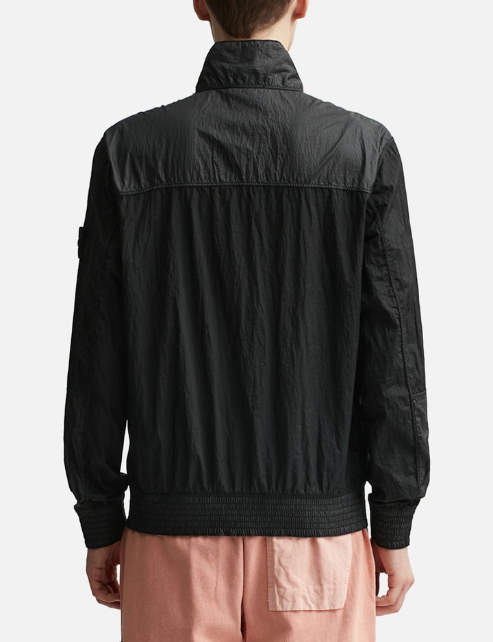 Shop Stone Island Nylon Metal Watro-tc In Econyl® Regenerated Nylon Blouson In Black