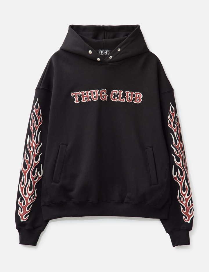 Leather Flame Hoodie Placeholder Image