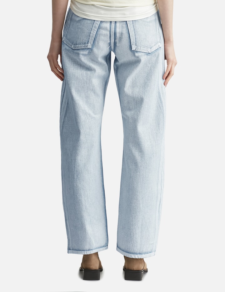 Acne Studios Denim Trousers With Belt