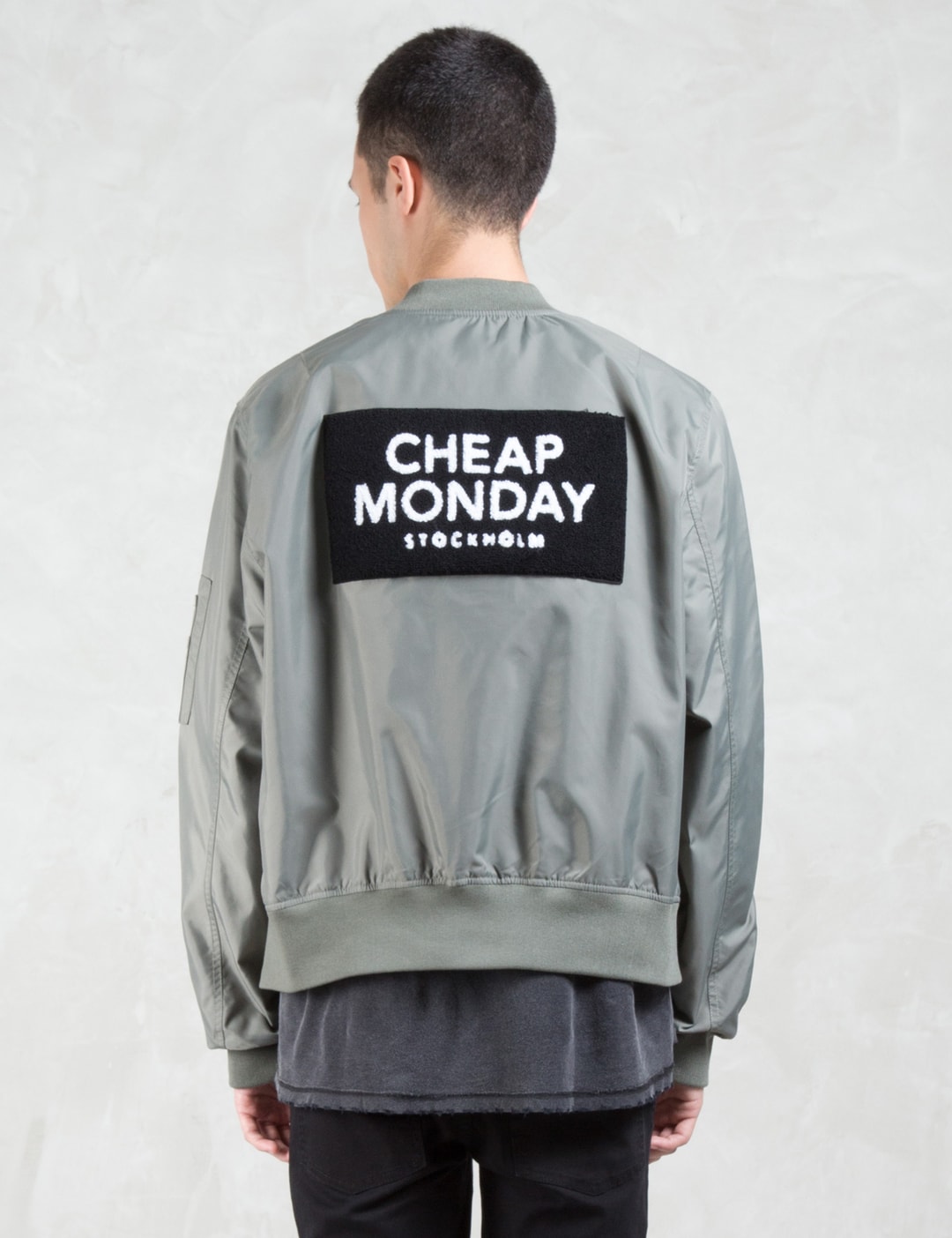 oog Herhaal chatten Cheap Monday - Rank Patch Bomber Jacket | HBX - Globally Curated Fashion  and Lifestyle by Hypebeast