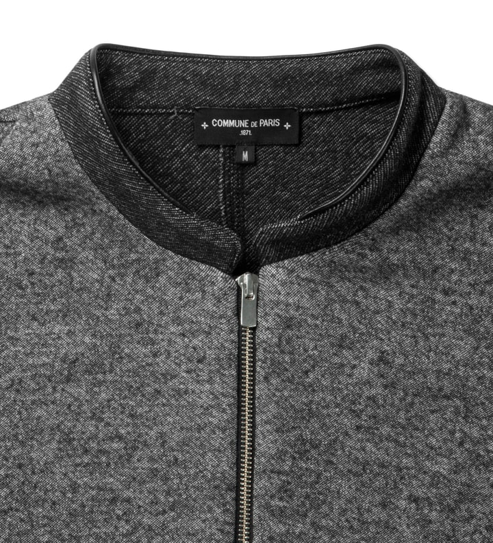 Marl Black Ferdinand Zipper Jacket Placeholder Image