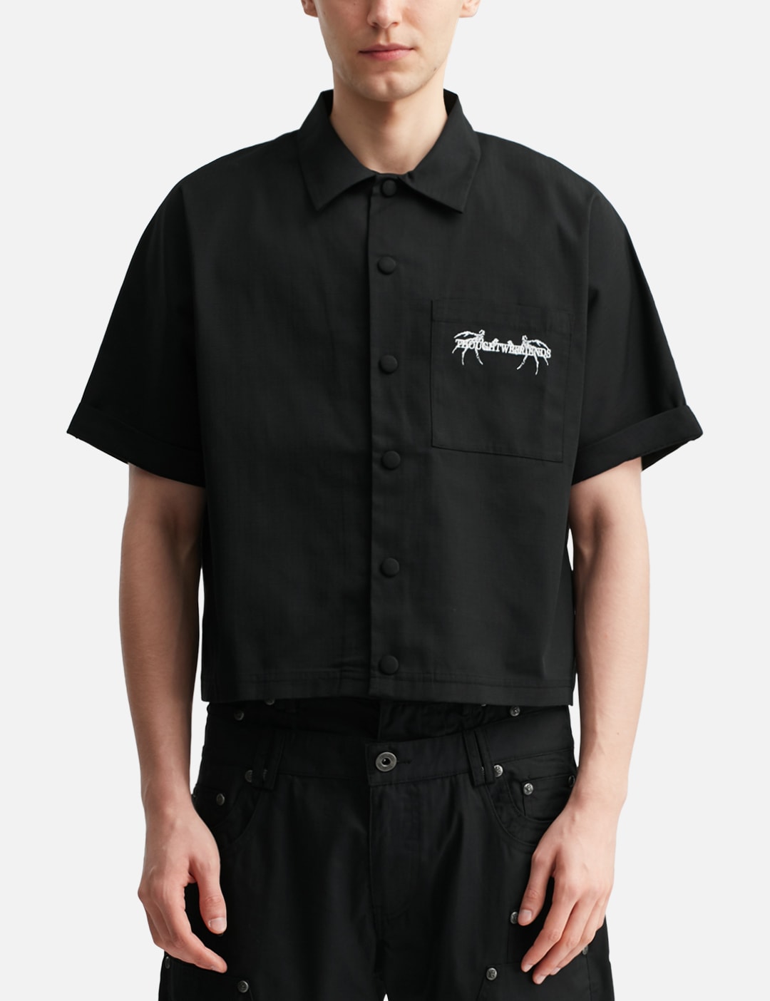 "Cassian" Embroidered Work Shirt view 12