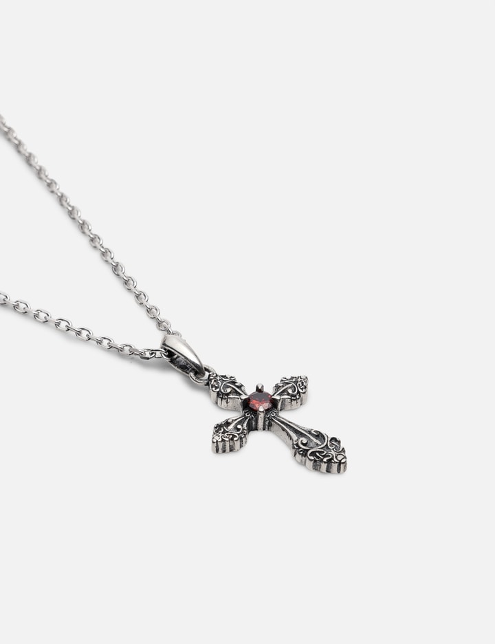 Oxidised Cross Pendant Necklace (HBX Exclusive) Placeholder Image