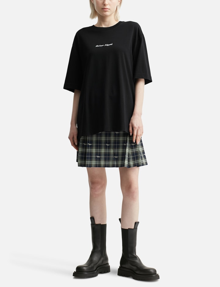 MAISON KITSUNE EMBROIDERY OVERSIZE TEE-SHIRT Placeholder Image