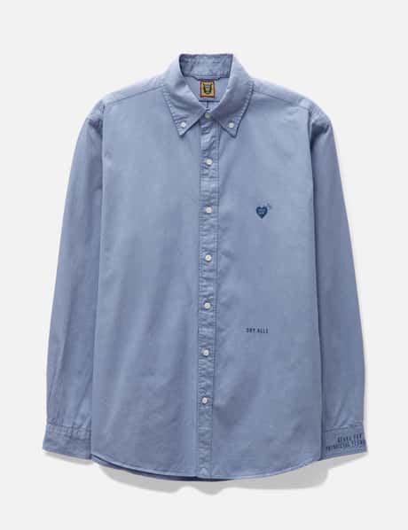 Human Made Pigment Dyed BD Long Sleeve Shirt
