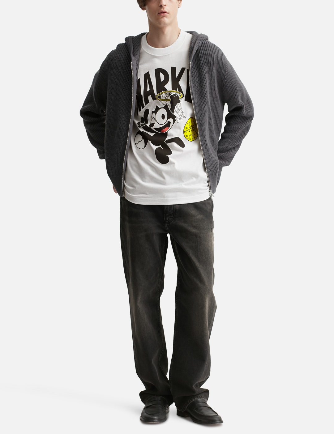 X Felix The Cat Dunking Tee Shirt view 15