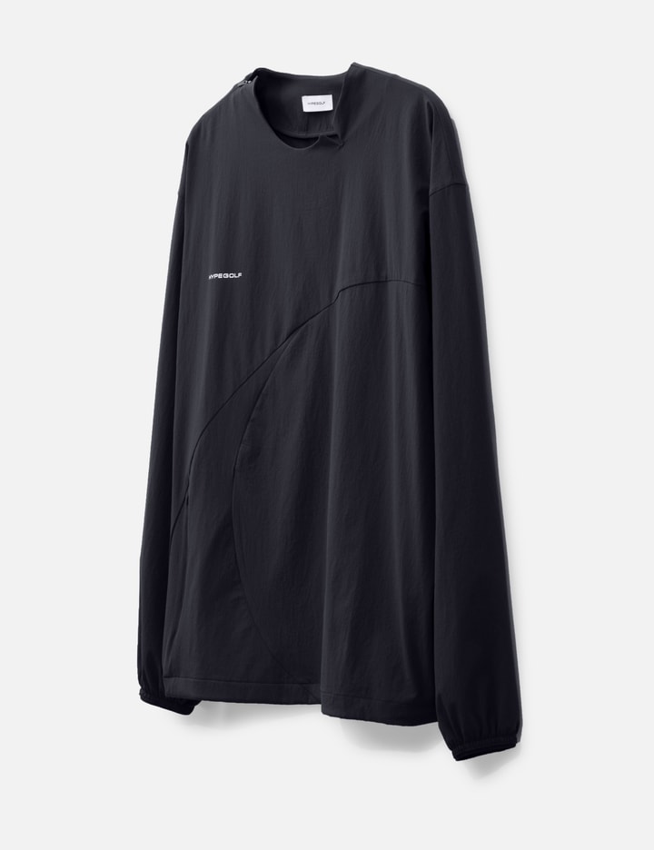 Hypegolf X Post Archive Faction (paf) Woven Track Top In Black