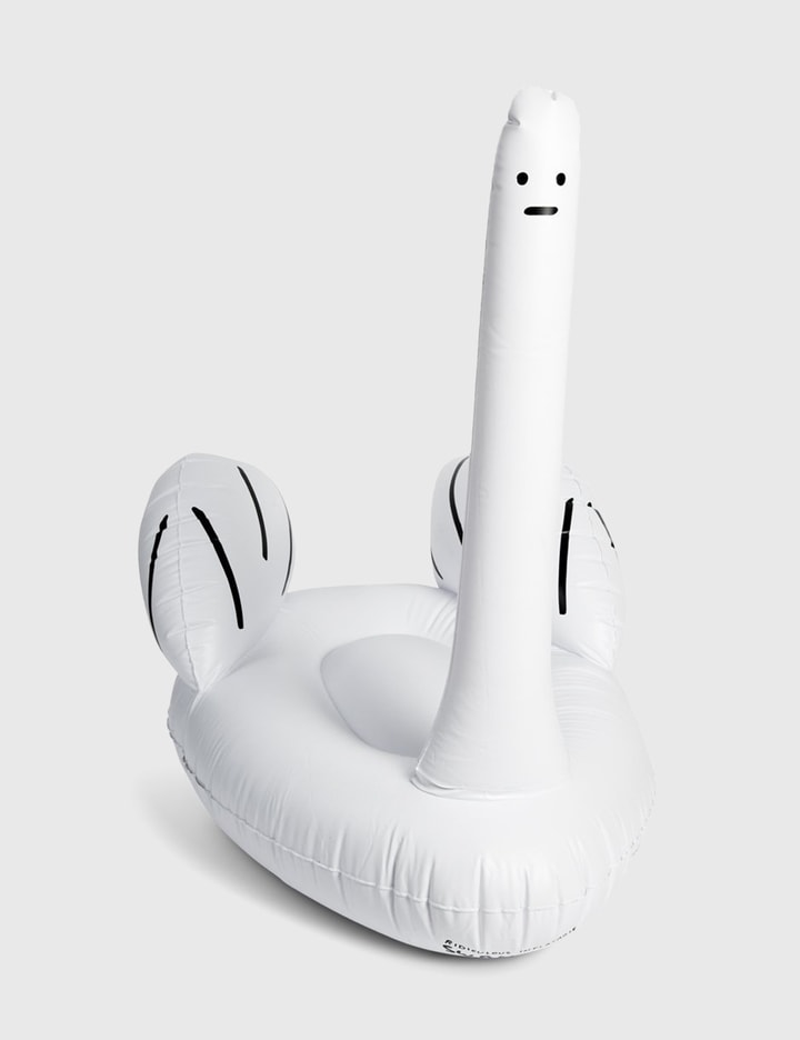 Ridiculous Inflatable Swan-Thing Pool Float Placeholder Image