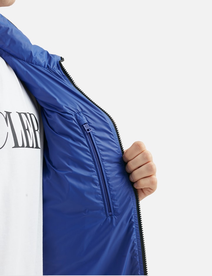 Moncler Galeso Hooded Curvy-quilted Short Down Jacket