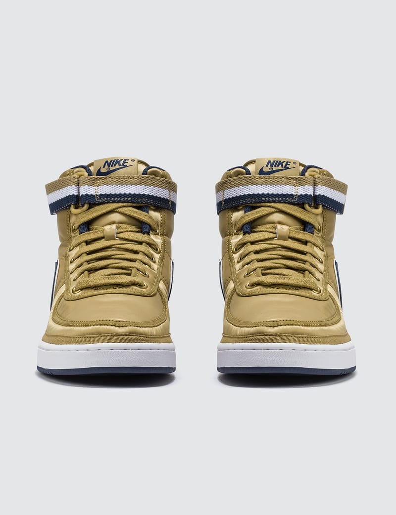 nike vandal high supreme gold