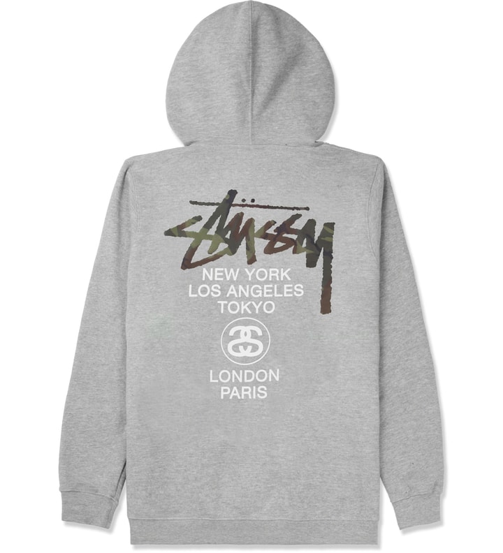 Heather Grey Camo App World Tour Hoodie Placeholder Image