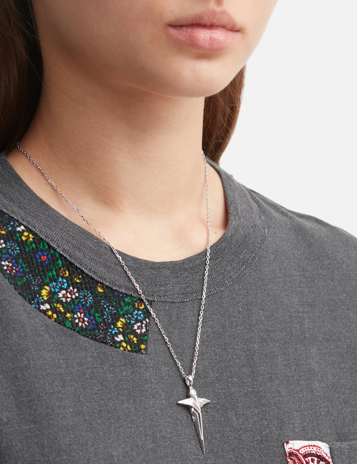 Mechanic Cross Pendant Necklace view 4