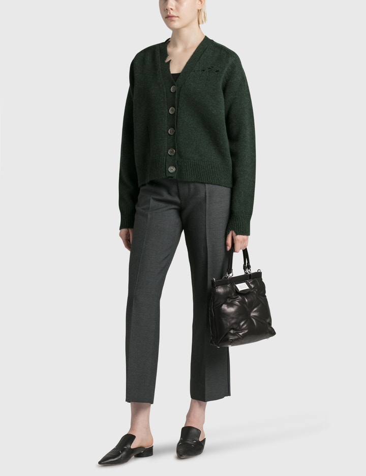 Wool Distressed Cardigan Placeholder Image