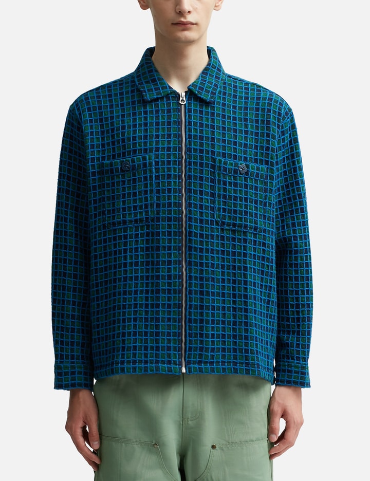 Check Mate Flannel Zip Shirt Placeholder Image