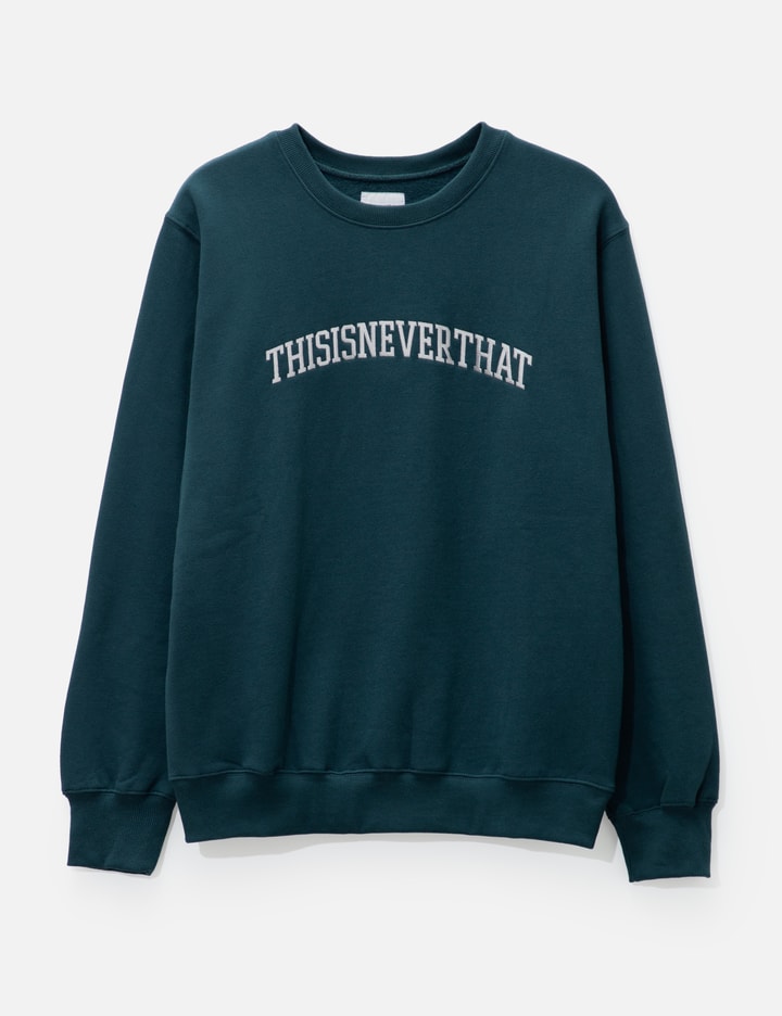 Thisisneverthat Arch Logo Crewneck In Blue