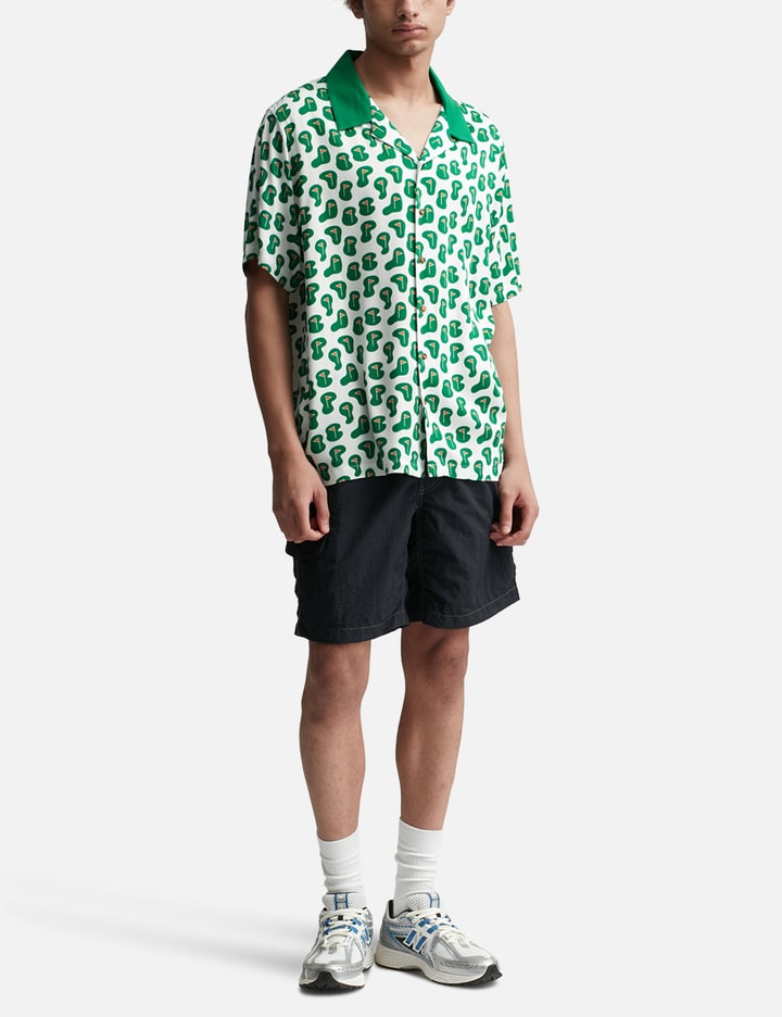 ALL OVER THE FLAG BUTTON-UP Placeholder Image