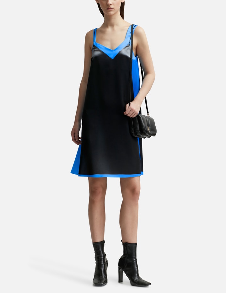 Strappy Dress In Technical Satin Placeholder Image