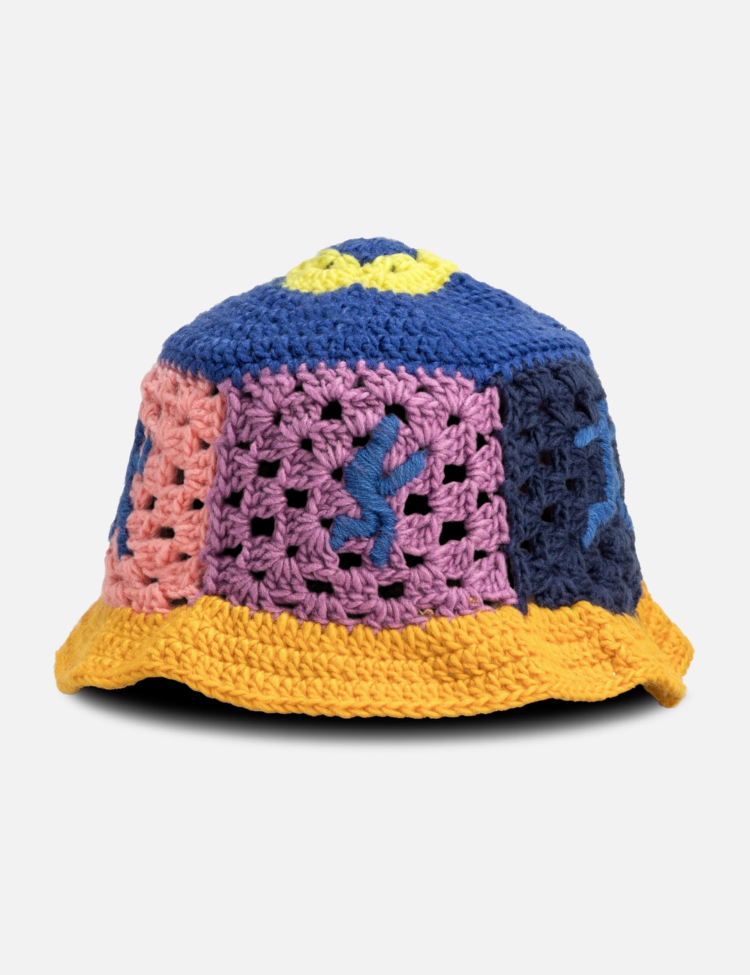 KIDSUPER RUNNING MAN CROCHET HAT