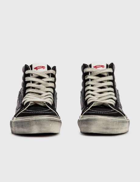VANS X BIANCA CHANDON M8.5 W10 SK8-HI REISSUE LX BLK GRY WHT DISTRESSED NWOB bianca chandon vans | eBay main image 2