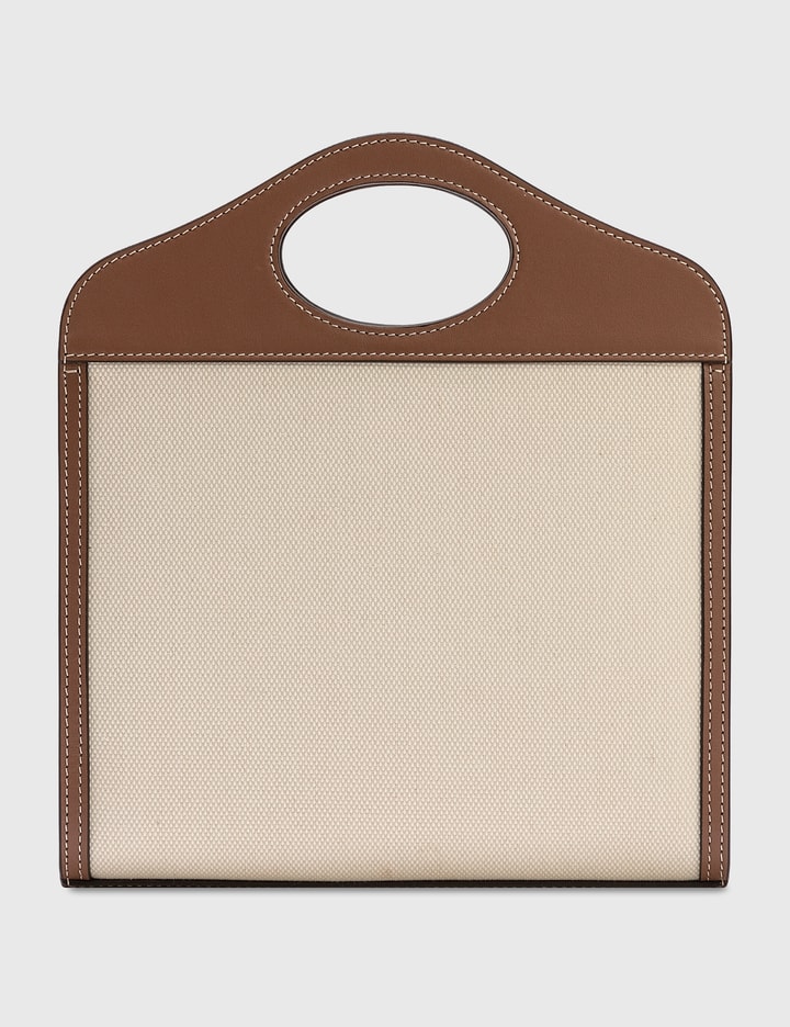 Mini Two-tone Canvas and Leather Pocket Bag Placeholder Image