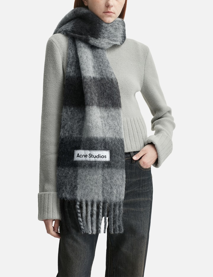 Mohair Checked Scarf Placeholder Image