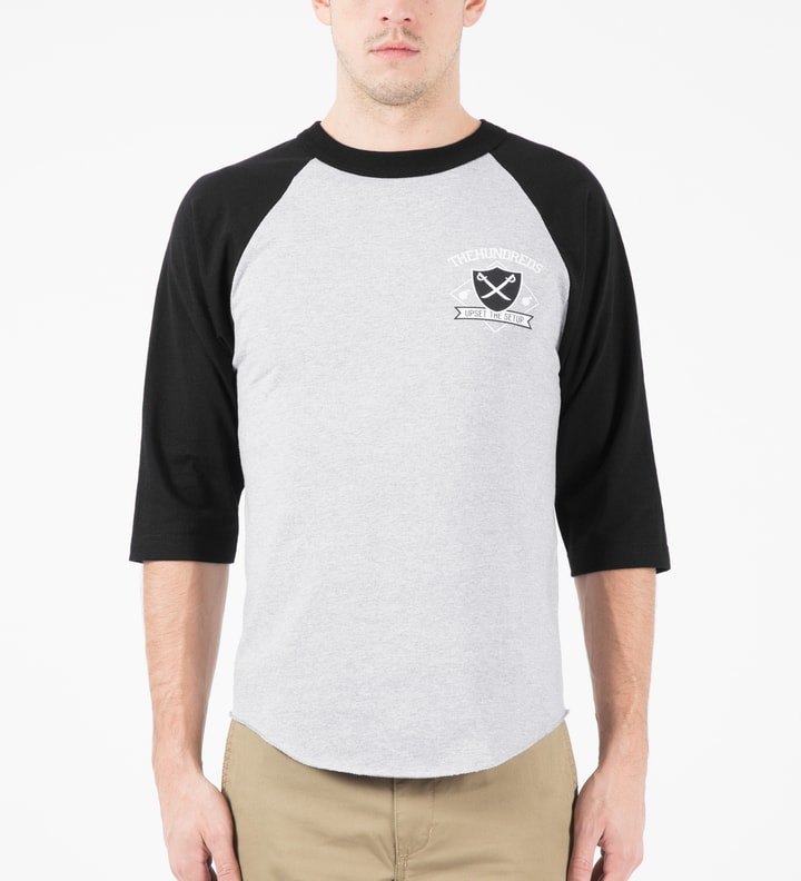 Black/Heather Grey Home Team Raglan Placeholder Image