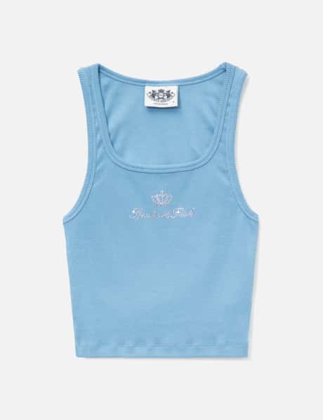 & Rich X Juicy Couture Crown Ribbed Tank view 6