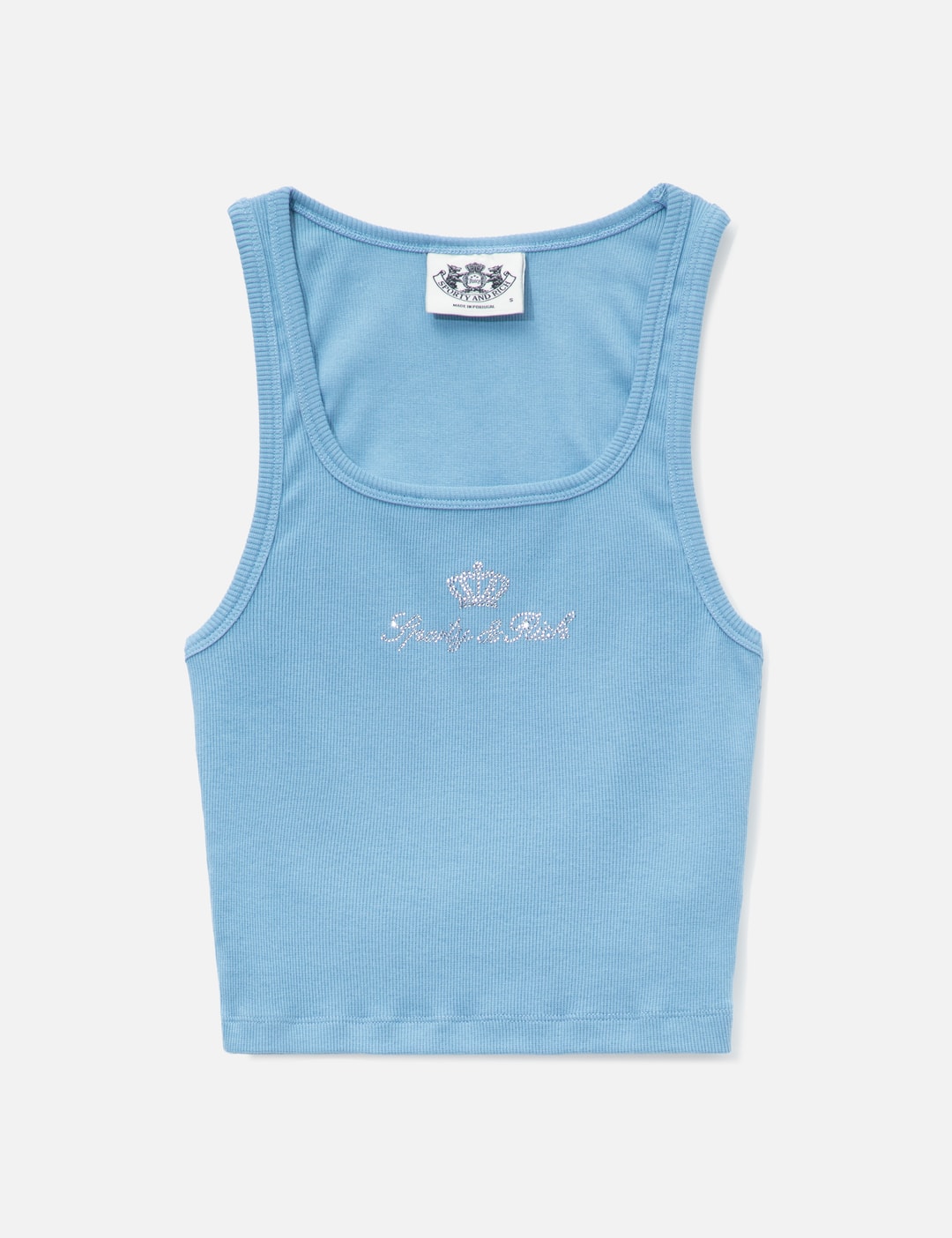 & Rich X Juicy Couture Crown Ribbed Tank view 7