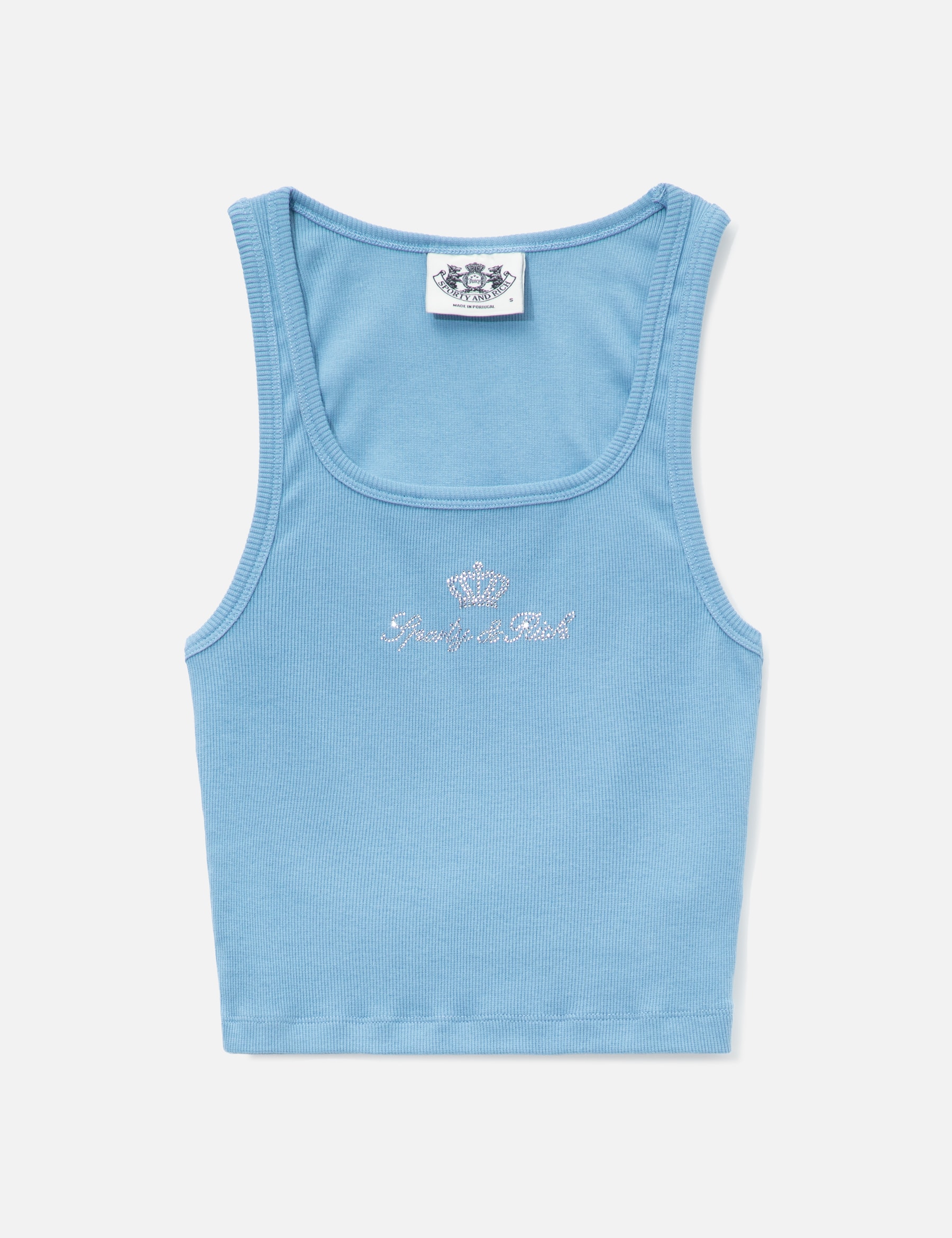 & Rich X Juicy Couture Crown Ribbed Tank view 16