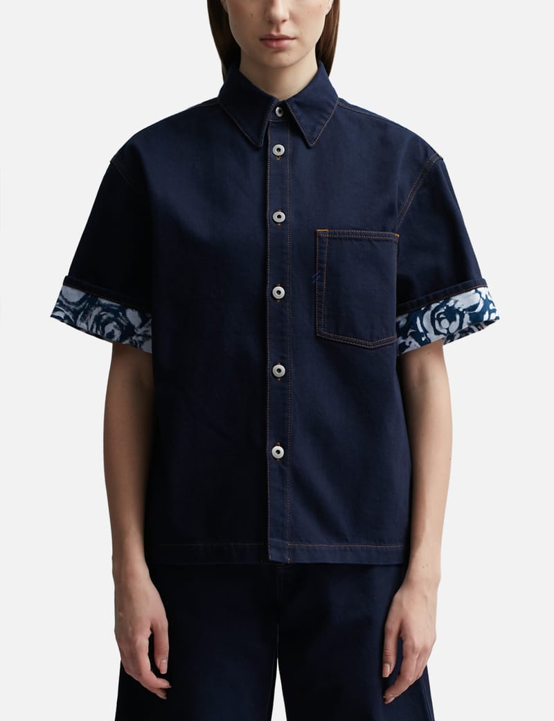 Burberry - Heavyweight Denim Shirt | HBX - Globally Curated Fashion and  Lifestyle by Hypebeast