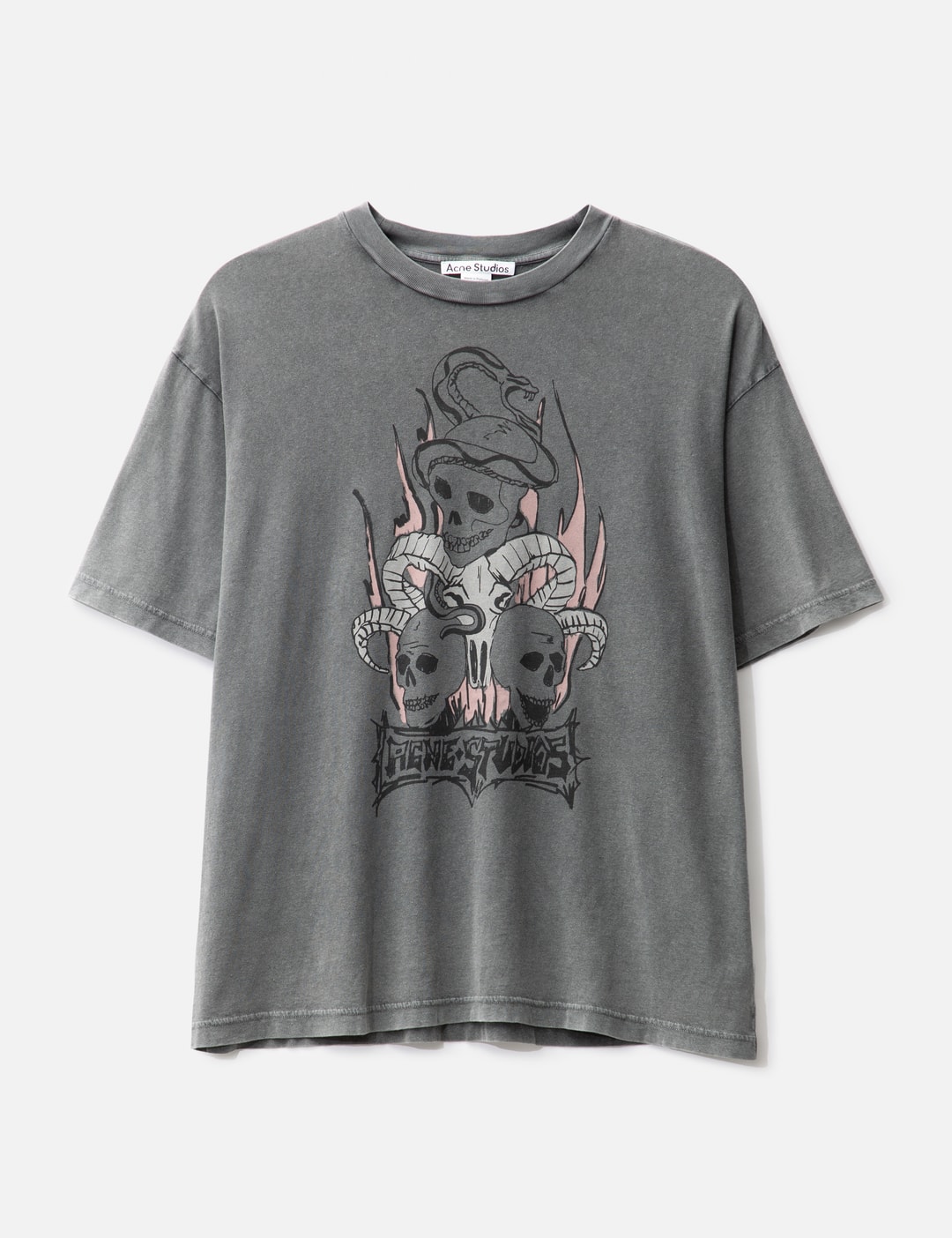 Acne Studios - プリント Tシャツ - リラックスフィット | HBX 