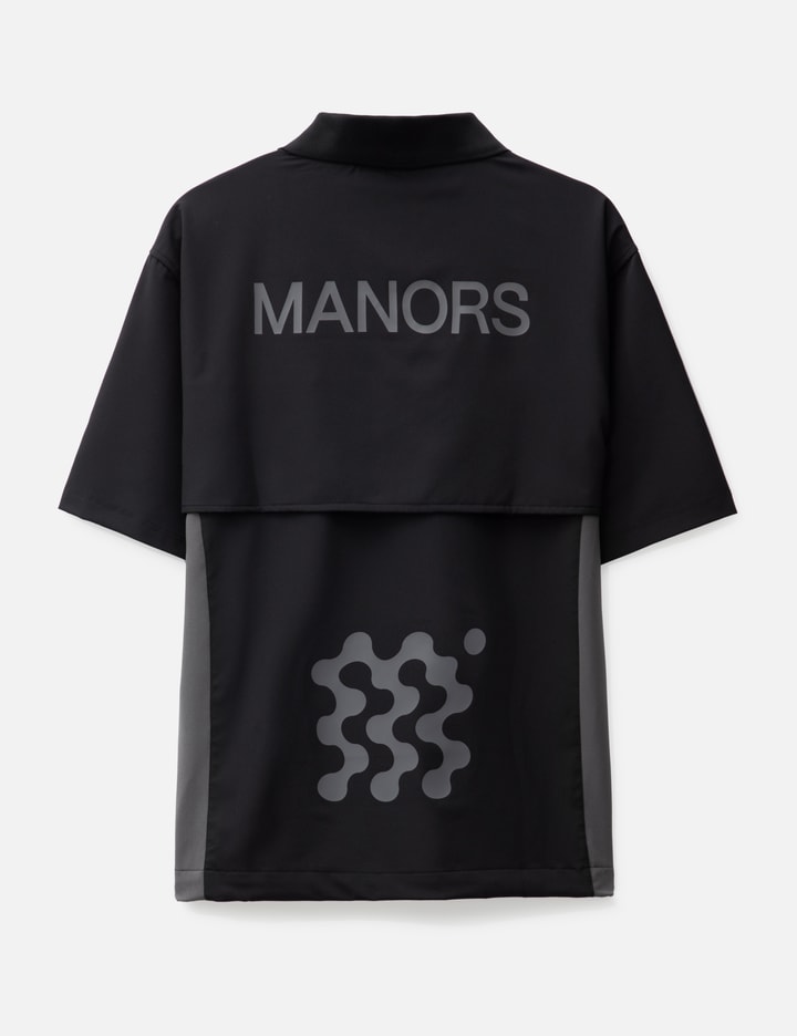 Shop Manors Golf Frontier Shooter Shirt In Black